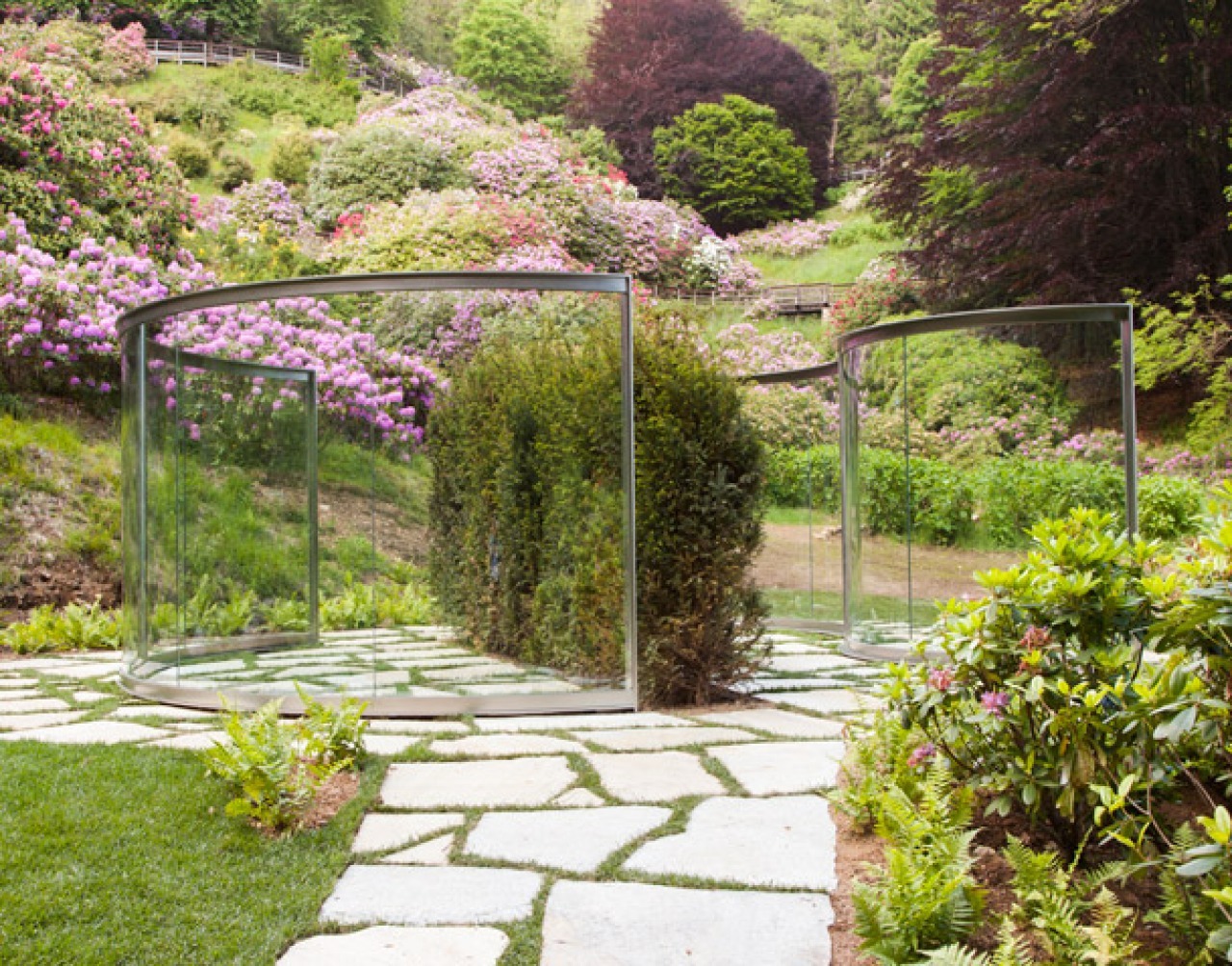 DAN GRAHAM TWO WAY MIRROR / HEDGE ARABESQUE | Premio +bellezza in Valle